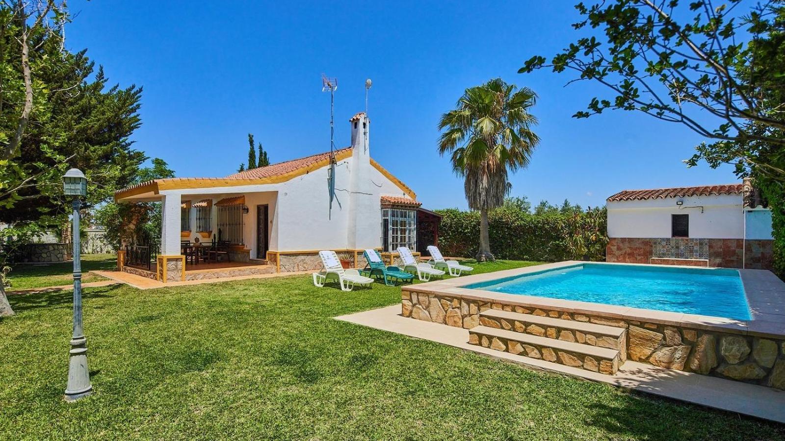 Villa Alegria Conil De La Frontera By Ruralidays Buitenkant foto
